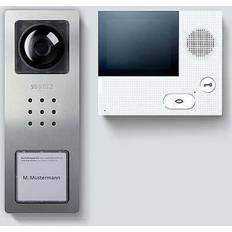Siedle Set CVB 850-1 E/W Video-dørsamtaleanlæg Bredbånd Sølv Hvid