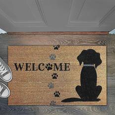Coopers of Stortford Rugs & Matting Gainsborough ECO Welcome Pawprint