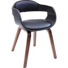 Kare Design Stole Kare Design Stol Med Armlæn Costa Sort Køkkenstol