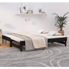 vidaXL Daybed massivt Sofa 3 personers