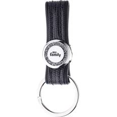 Kunstlæder Nøgleringe MyFamily Saint Tropez Keyring Black