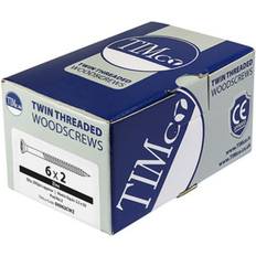 Timco Twin Thread Zinc Countersunk Qty 200