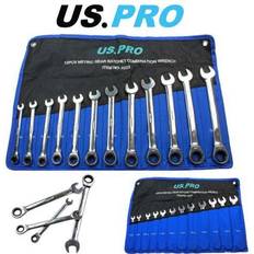 PRO 12pc Ratchet Spanner Set 8-19mm 2233