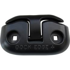 Dock Edge cleat Foldepullert 6" Sort 1 stk