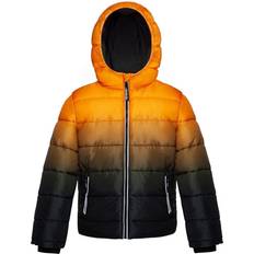 Orange Jackets Children's Clothing Rokka&Rolla Boys' Heavyweight Puffer Jacket Warm Fleece Lined Winter Coat