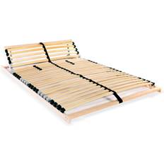 vidaXL Slatted Bed Base with 28 Slats Sängram 120X200cm