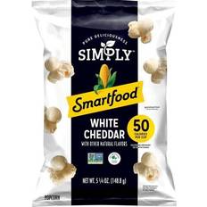 White cheddar popcorn Smartfood Simply Popcorn White Cheddar