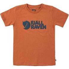 Orange Overdele Fjällräven Kids Logo T-shirt Terracotta Brown