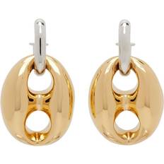 Rabanne Gold & Silver Xtra Eight Dang Earrings M715 Gold Silver UNI