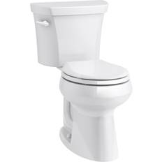 Toilets Kohler Round-Front 1.28 GPF Chair Height W/ Insulated Tank