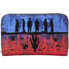 Loungefly Stranger Things - Upside Down Shadows Geldbörse schwarz/rot/blau