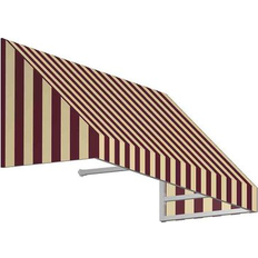 Side Awnings Awntech EN23-US-3BT 3.38 New Yorker Window & Entry Awning Burgundy