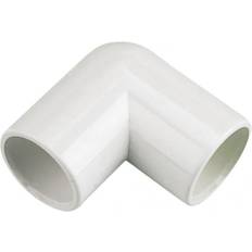 Sewer FloPlast Overflow Bends 90Â° White 21.5mm