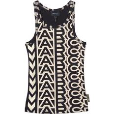 Tank Tops on sale Marc Jacobs Top Met Monogram - Zwart