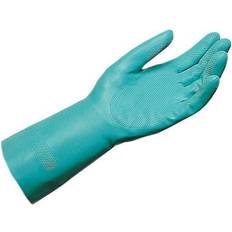 Green Work Gloves MAPA Optimo 454 türkis