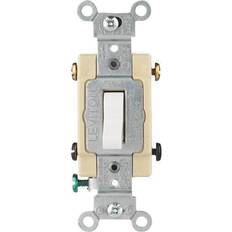 Leviton White Commercial Grade 4-Way AC Quiet Switch Toggle