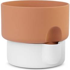 Northern Oasis Flower Pot Large White