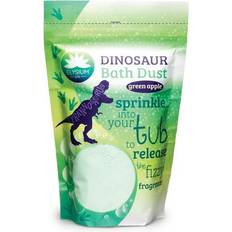 Cheap Bath Bombs Elysium Spa Childrens Bath Dust ~ Dinosaur Green Apple