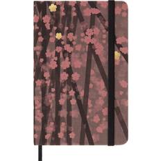 Moleskine pocket Moleskine Notizbuch Sakura 2023, Pocket/A6, Fester Stoffeinband, Liniert