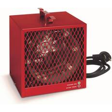 Red Floor Fans Asch48t construction heater 4800w 240v