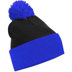 Svarte Luer Beechfield Snowstar Duo Two-Tone Winter Beanie Hat