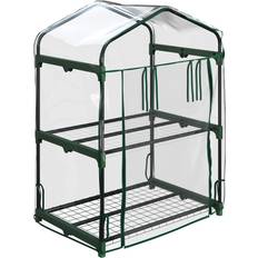 Greenhouses Small Greenhouse for Outdoors 2-Tier Green House