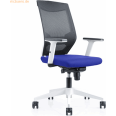 Kontordrejestol 908W-3 Blå Sort