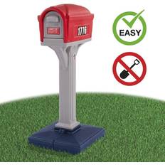 Gray Letterboxes & Posts Simplay3 Company, Dig-Free Easy Up Classic Mailbox Americana, Color