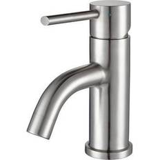 Silver Basin Taps Whitehaus Collection Lavatory Brushed Nickel