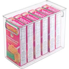 iDESIGN Clear Organizer Bin X 5 X Storage Box