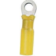 Ancor Heat Shrink Ring Terminals, #8 Fastener 100-Piece Yellow