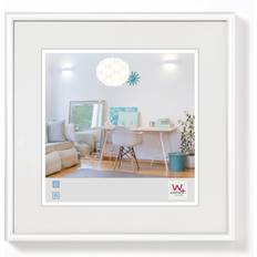 Plastic Photo Frames Walther Design KV010W Plastic 10x10 cm White Photo Frame