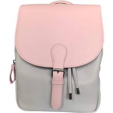 My Babiie Dani Dyer Grey & Pink Backpack Changing Bag