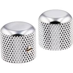 Accessori Musicali Fender Pure Vintage '52 Telecaster Knurled Knobs, Chrome