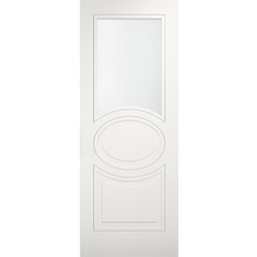 Slab Panel Opaque Interior Door Clear Glass S 0502-Y L (x)