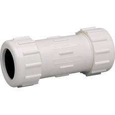 Sewer Pipes on sale NDS HOMEWERKS 3 in. PVC Compression Coupling, White