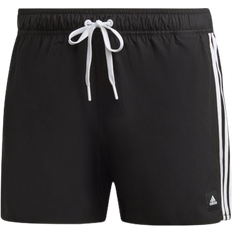 Uomo - XS Costumi da bagno Adidas 3-Stripes CLX Very Short Length Swim Shorts - Black/White