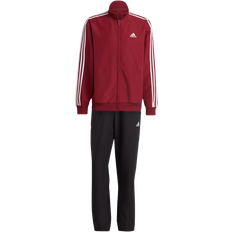 Adidas rød adidas 3-Stripes Woven Tracksuit - Shadow Red/Black