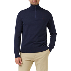 Tommy Hilfiger 1985 Half Zip Jumper - Desert Sky