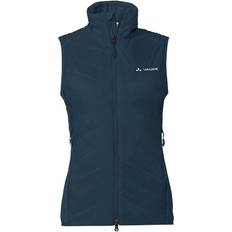 Skifahren Westen Vaude Sesvenna Insulating Vest Jacket Women’s - Dark Sea