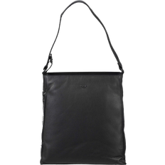 Voi Smooth Cowhide Leather Handbag - Black