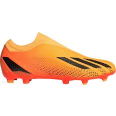 Adidas x speedportal.3 fg adidas X Speedportal.3 Laceless FG - Solar Gold/Core Black/Team Solar Orange