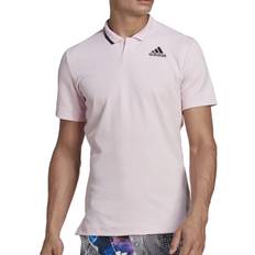 Rosa - Sí Polos Adidas US Series Polo Hombres - Rosa