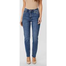 Vero Moda Vmbrenda Jeans Hög blue denim