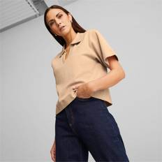 Beige - Damen Poloshirts Puma HER Poloshirt Damen dusty tan