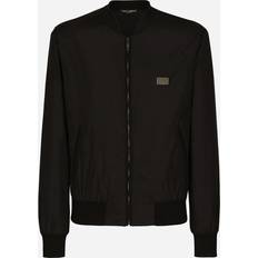 Dolce & Gabbana Essential Logo Casual Jacket Svart