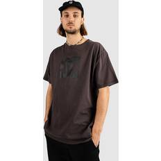 Star Pigment Dye T-Shirt black enzyme wash