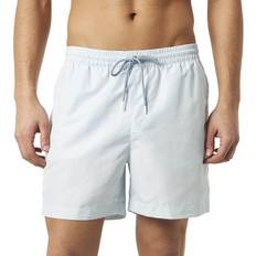 Billig Calvin Klein Badebukser Calvin Klein Logo Tape Swim Shorts, Ice Storm Blue