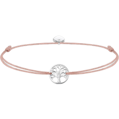 Thomas Sabo Little Secret Tree of Love Bracelet - Silver/Pink/Transparent