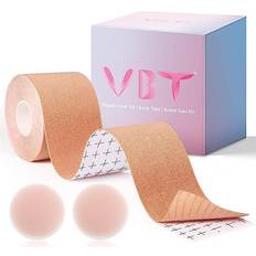 Elastane/Lycra/Spandex Lingerie Accessories VBT Breast Tape Kit - Beige